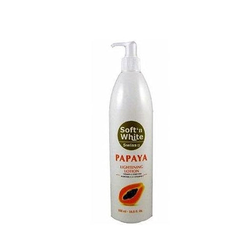 Soft n White Papaya Lightening Lotion 500ml