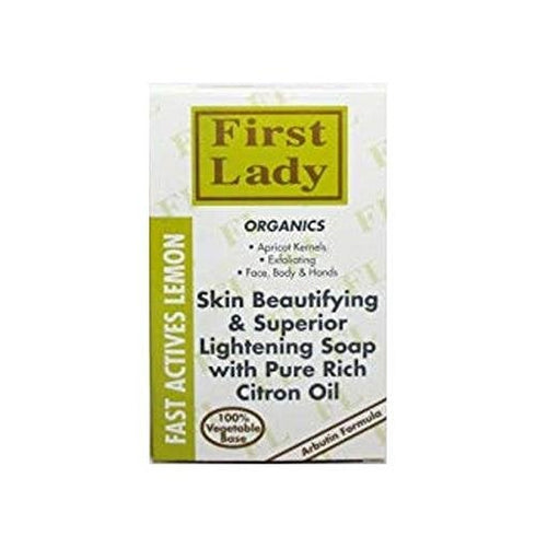First Lady Organics Skin Beautifying Lemon Soap 200g