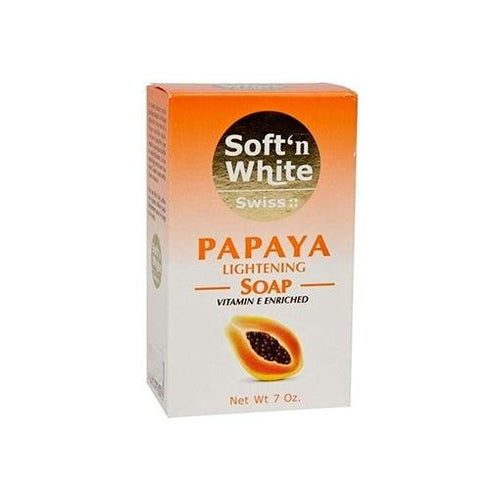 Soft' n White Papaya Lightening Soap 200g