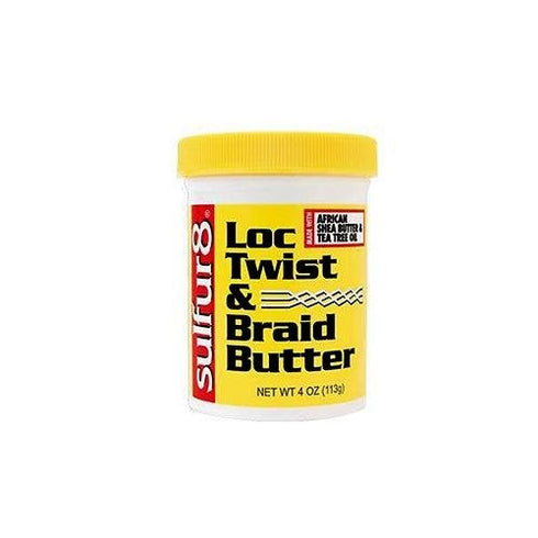 Sulfur 8 Loc Twist & Braid Butter 4 Oz