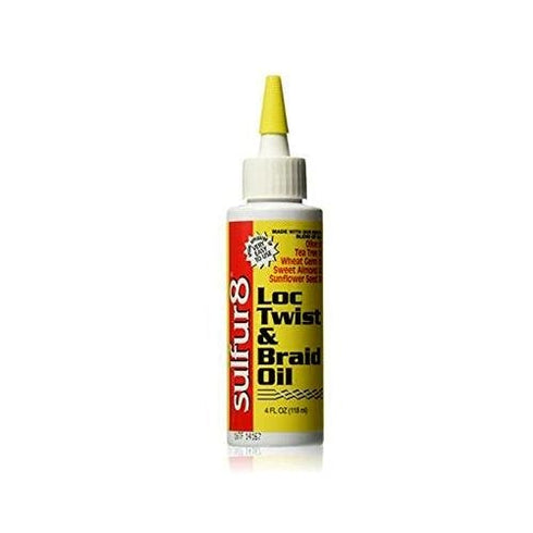 Sulfur8 Loc Twist and Braid Oil 4 oz