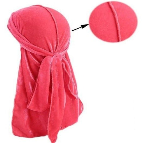 Magic Collection Velvet Durag Deep Wave Durag #4803 ALL COLORS