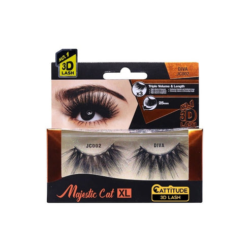 Majestic cat 25mm 3d lashes