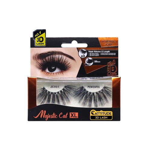 Majestic cat 25mm 3d lashes