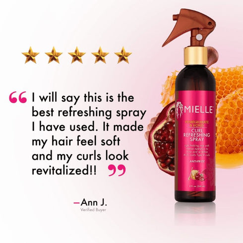 Mielle Organics Pomegranate & Honey Curl Refreshing Spray 240ml