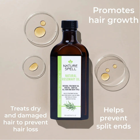 Nature Spell Rosemary Oil For Hair & Skin 150ml