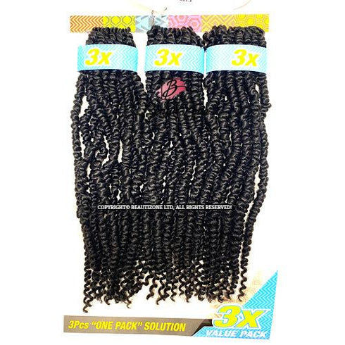 Cherish Bulk l Passion Twist l Locs l Pre Looped l Crochet Hair l 3x Value Pack l 14" Lengths