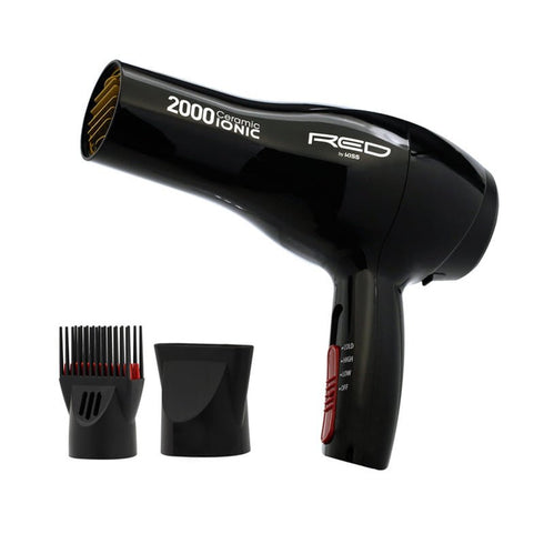 Red By Kiss 2000 Ceramic Ionic Hair Dryer