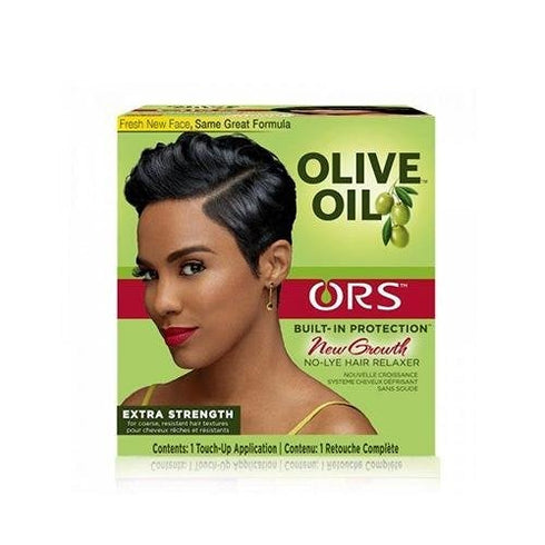 ORS Olive Oil New Growth No-Lye Hair Relaxer – Extra Strength
