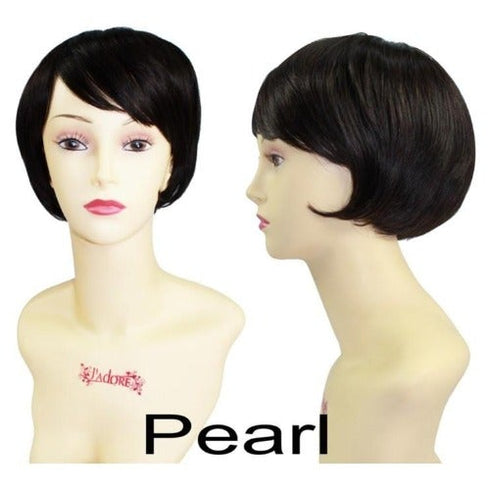 Rush Brazilian Virgin Human Hair Wig Natural Black - Pearl