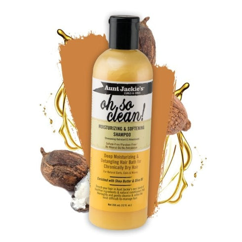 Aunt Jackie’s Oh So Clean Moisturizing Shampoo 355ml