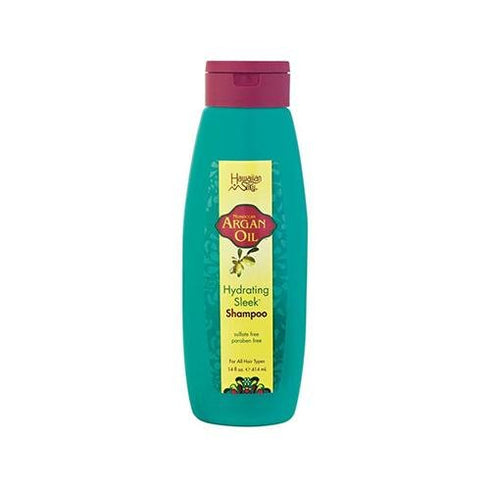 Hawaiian Silky Argan Oil Hydrating Sleek Shampoo 414ml