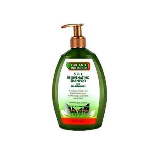 Organic Hair Energizer 5 In 1 Rejuvenating Shampoo 385ml