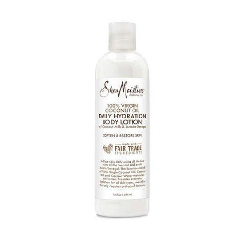 Shea Moisture 100% Virgin coconut oil daily hydration body lotion 384ML