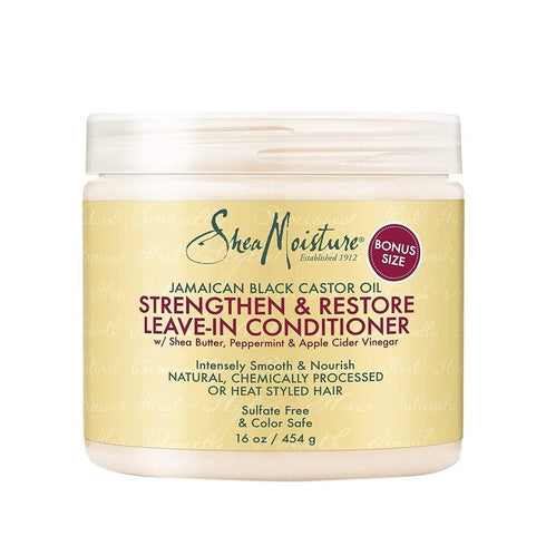 Shea Moisture Jamaican Black Castor Oil Strengthen & Restore Leave-In Conditioner 454g