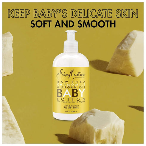 Shea Moisture Raw Shea Chamomile & Argan Oil Baby Lotion - 13oz