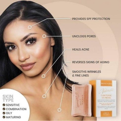 MAKARI CAROTONIC EXTREME TONING SOAP 7OZ