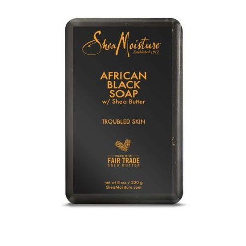 Shea Moisture African Black Soap Bar Soap 8oz