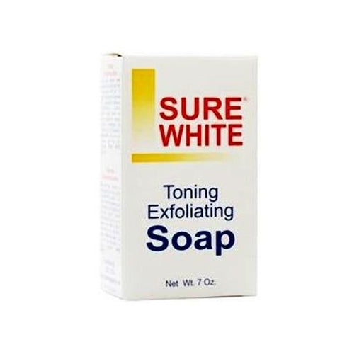 Sure White Toning Exfoliating Soap 7oz