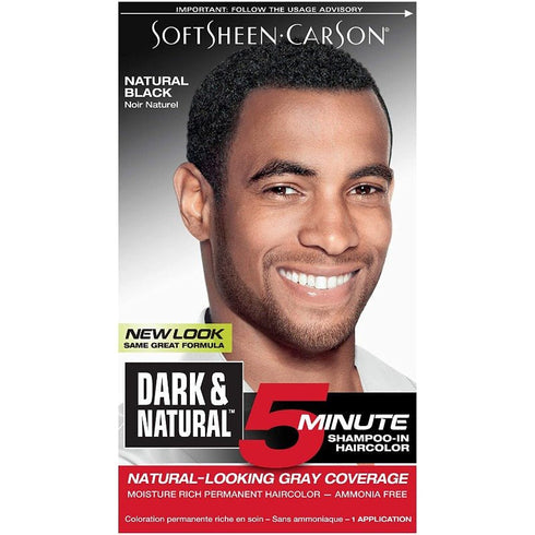 Soft Sheen Carson Dark & Natural 5 Minute Hair Dye - Natural Black
