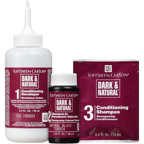 Soft Sheen Carson Dark & Natural 5 Minute Hair Dye - Natural Black