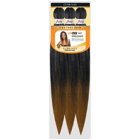Spetra EZ Braid 36" - 3X Value Pack Pre Stretched Braiding Hair