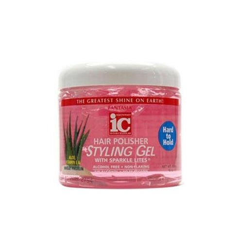 Fantasia IC Hard to Hold Styling Gel with Sparkle Lites 454g