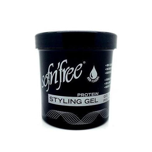 Sof N Free Protein Styling Gel Black 425g