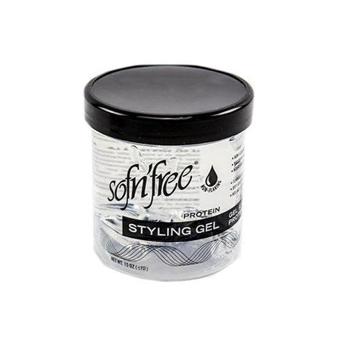 Sof N Free Protein Styling Gel Clear 170g