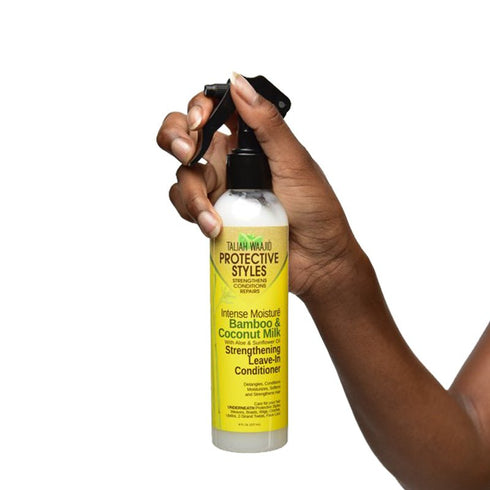 Taliah Waajid Moisturizing & Strengthening Leave-in Conditioner with Biotin, 8 fl oz