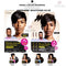 TYCHE 3 in 1 Hair Color Shampoo 3 Sachets Per Pack