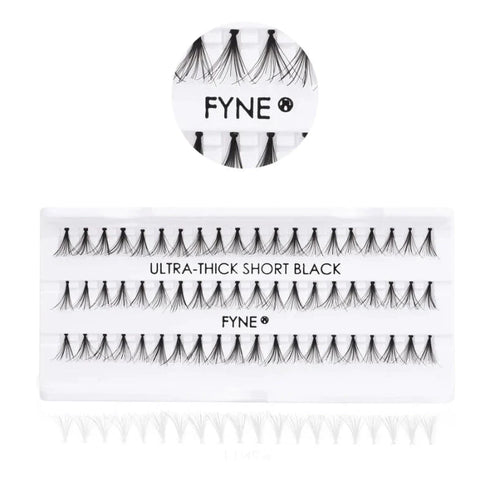 Ultra Thick Individual Eyelash Extensions - SHORT 626-01