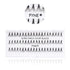 Ultra Thick Individual Eyelash Extensions - SHORT 626-01