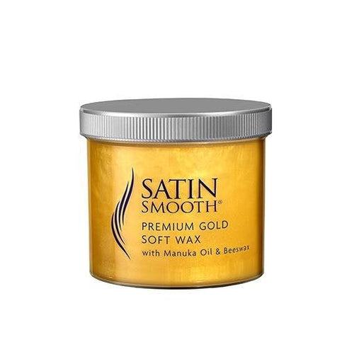Satin Smooth Premium Gold Wax With Manuka Oil & Beeswax 425g