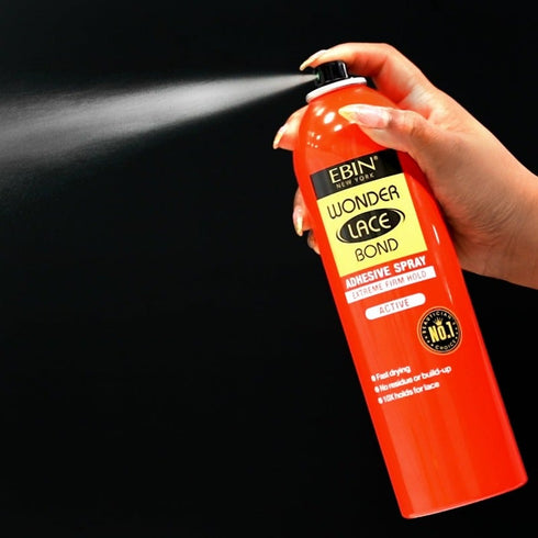 Wonder Lace Bond Wig Adhesive Spray - Extreme Firm Hold (14.2oz/ 420ml)