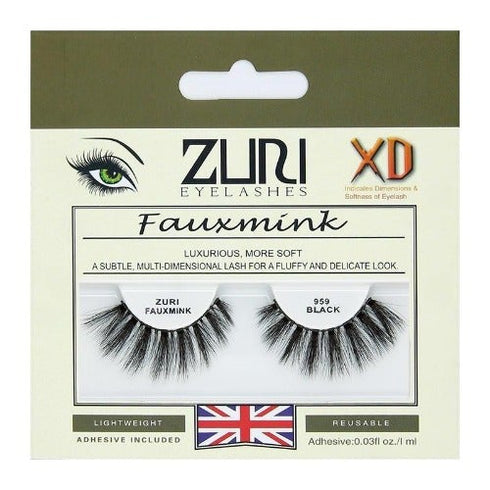 Zuri Eyelashes Faux-Mink Lashes